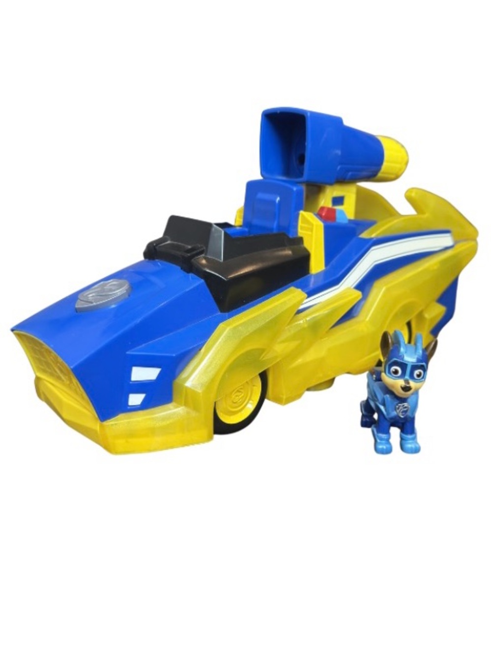 PAW Patrol Mighty Pups Charged Up Transforming Deluxe Cruiser W Light & Sound
